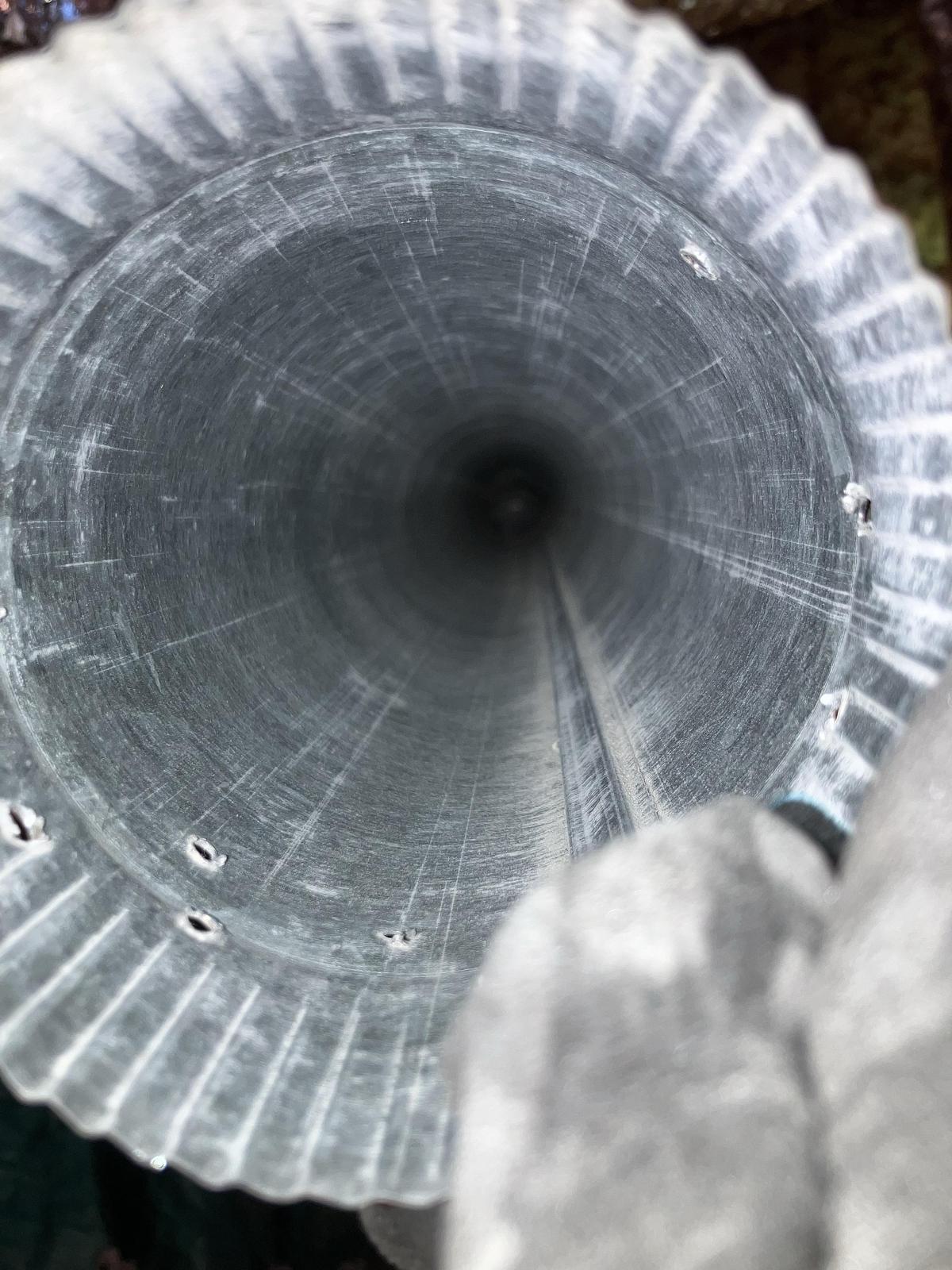 Clean dryer vent after cleaning